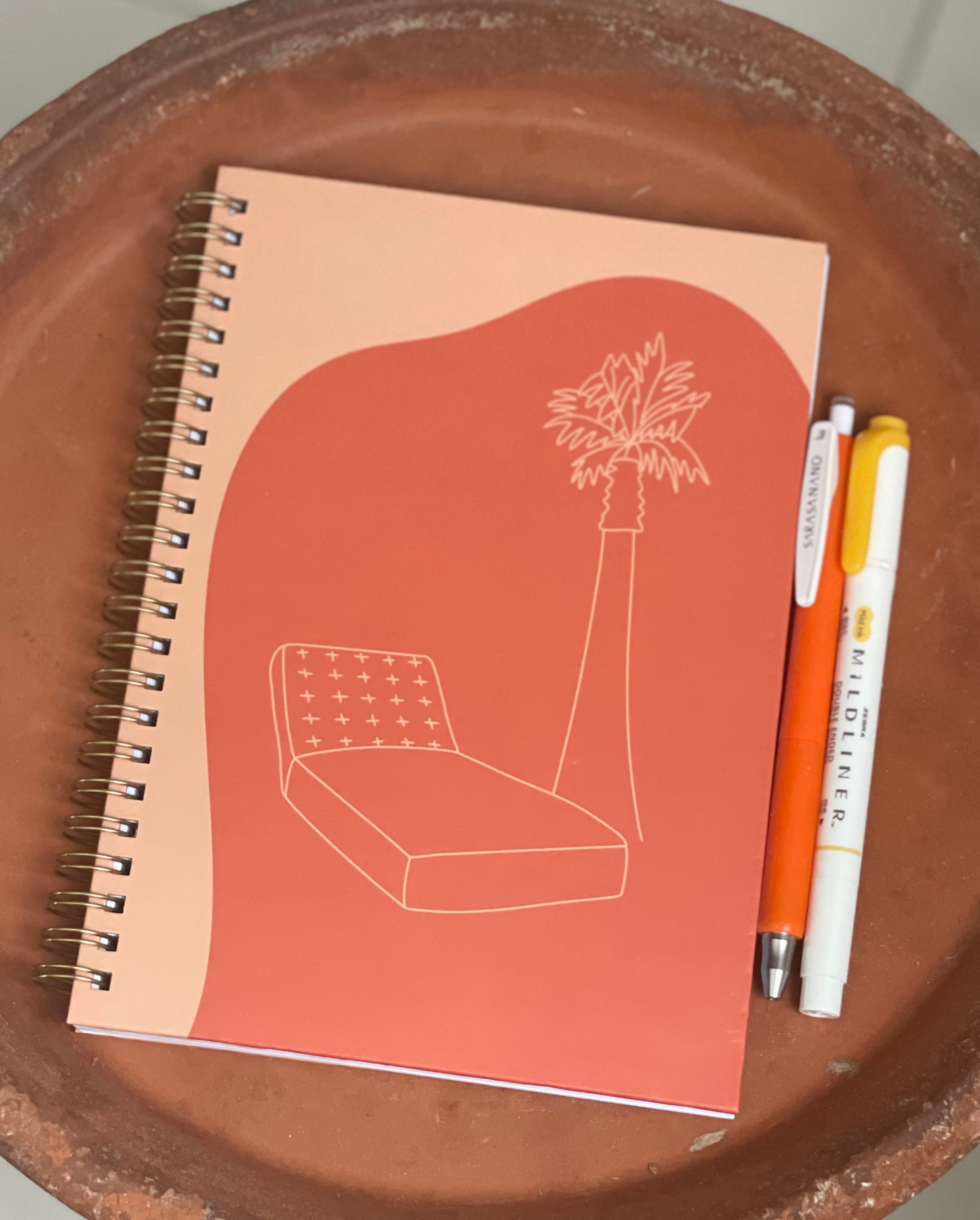 the hardback creative journal 2.0 - rust
