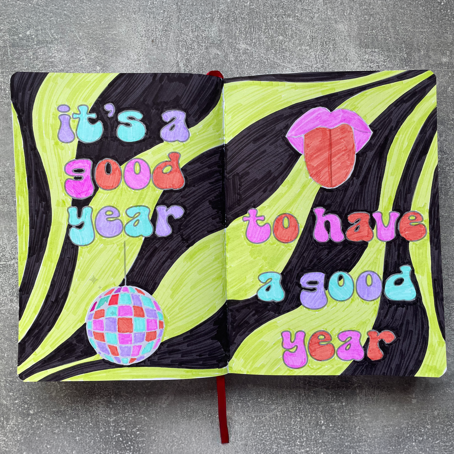the year of you journal - sage