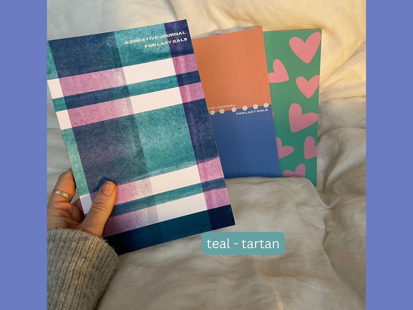 SALE the paperback creative journal - stripe