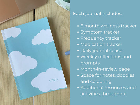 SALE the paperback chronic UTI journal - cloud