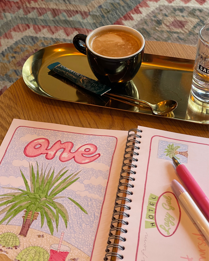 the hardback creative journal 2.0 - blush