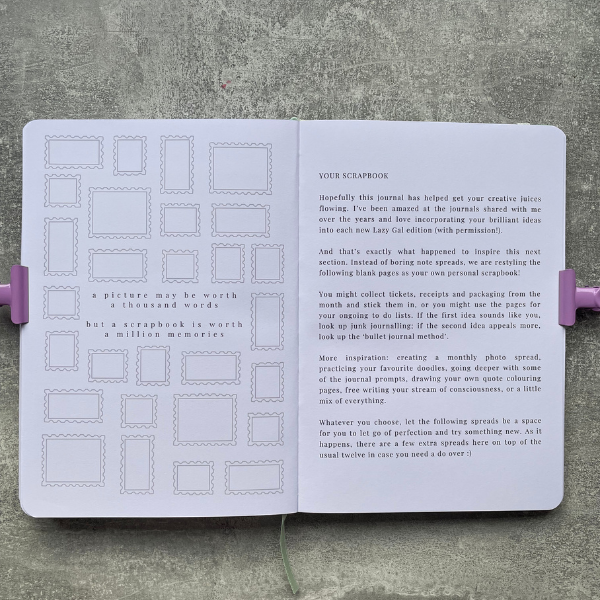 the year of you journal 2.0 - sea moss