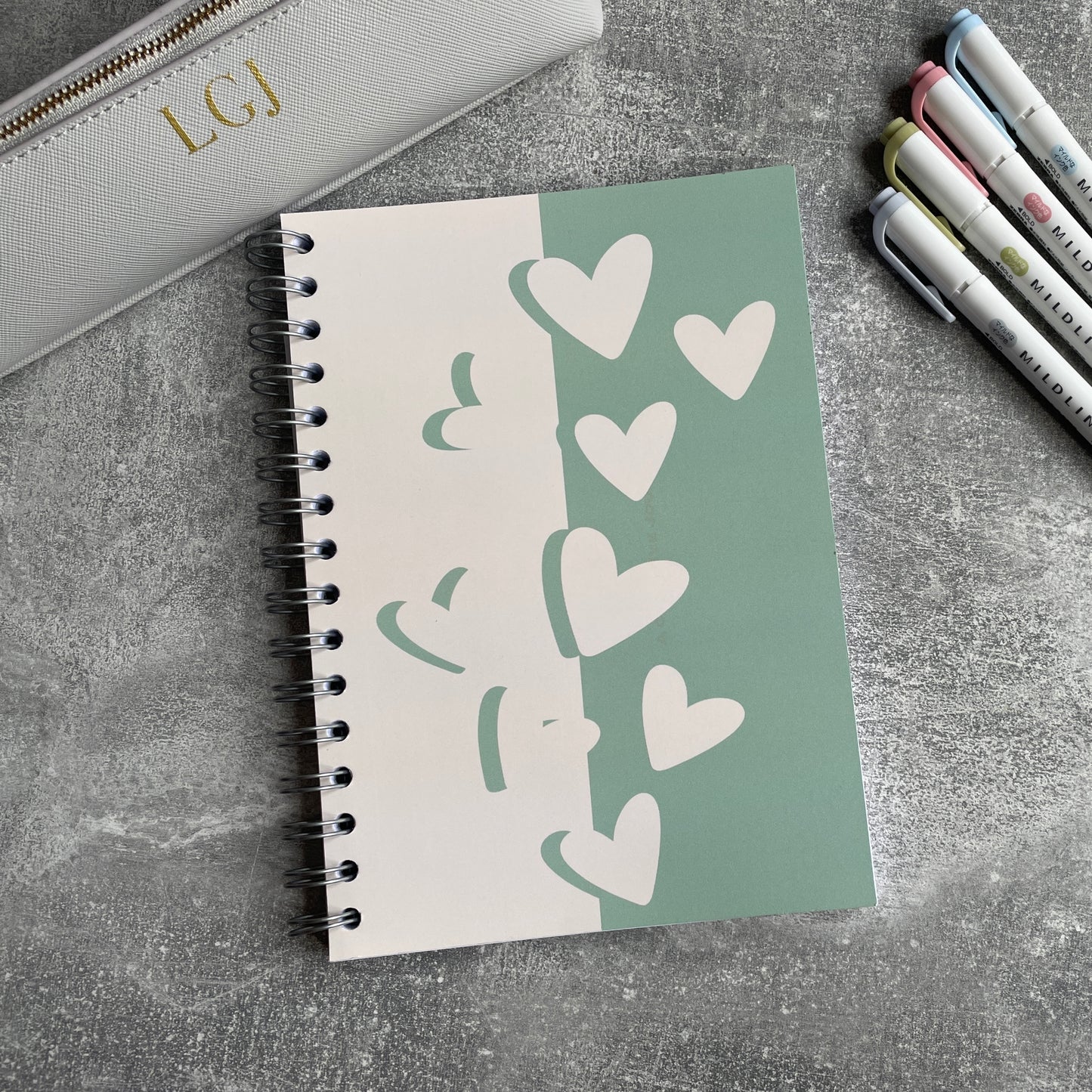 the creative journal - hearts