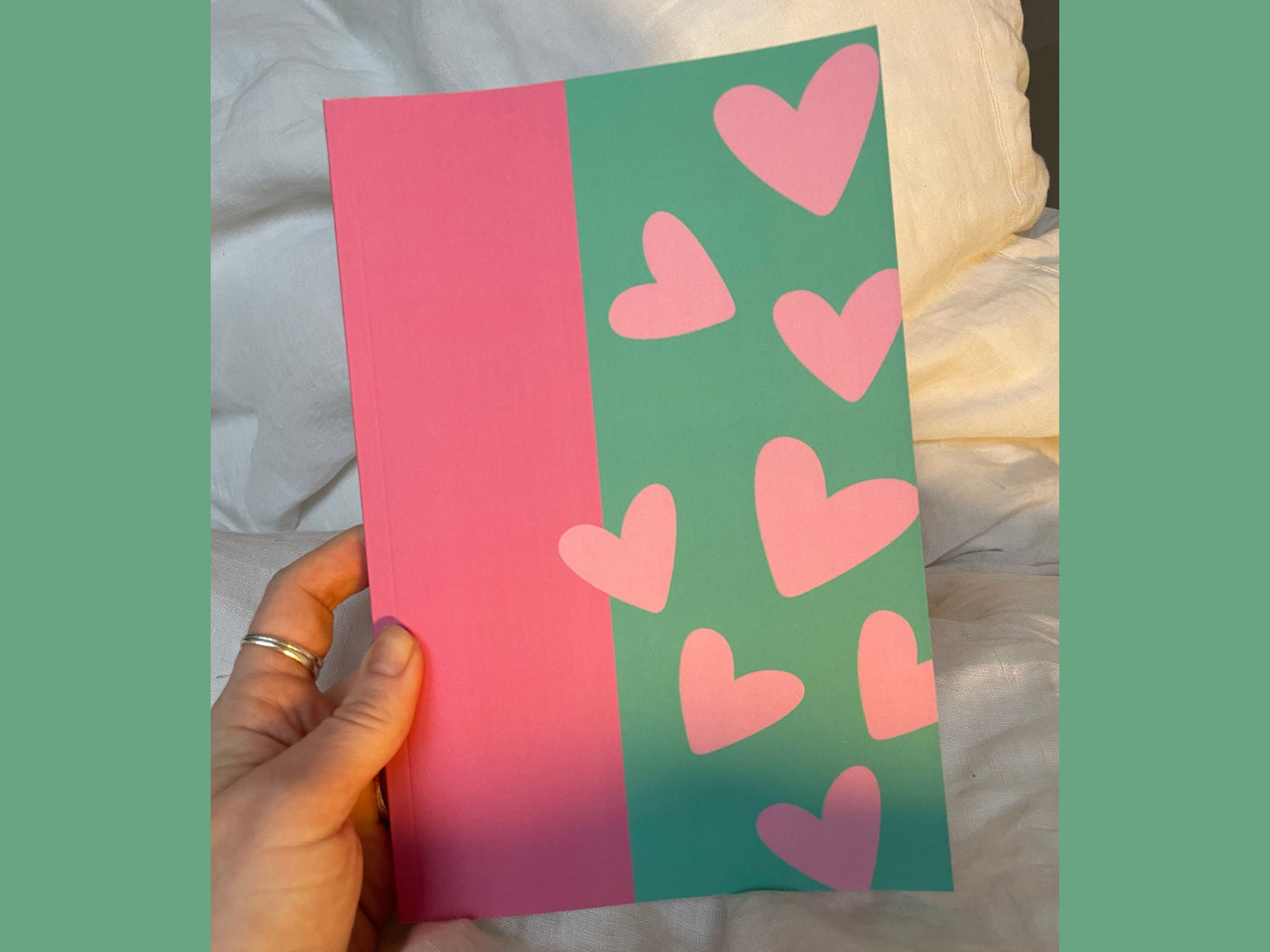 SALE the paperback creative journal - lime